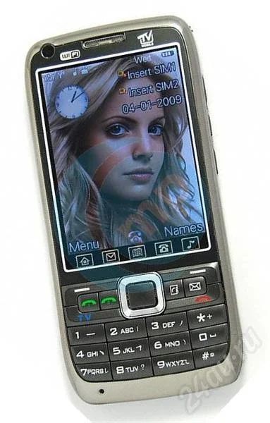 Лот: 334697. Фото: 1. Nokia W006-- 2сим+ТВ+JAVA. Кнопочные мобильные телефоны