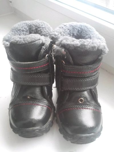 Лот: 9346154. Фото: 1. ботиночки на зиму 14 см.по стельке. Ботинки