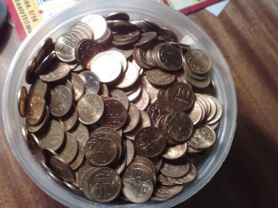 Лот: 4879496. Фото: 1. Продам одним лотом кучу 10 копеечных... Россия после 1991 года
