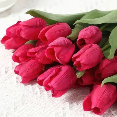 Лот: 25112350. Фото: 1. Цветы искусственные FloDecor Тюльпан... Искусственные и сувенирные цветы