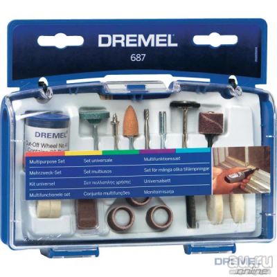 Лот: 14379881. Фото: 1. Набор оснастки для дома 687 Dremel... Расходные материалы, сменные насадки