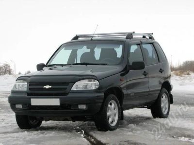 Лот: 455090. Фото: 1. Рейлинги-багажник Chevrolet Niva. Детали тюнинга