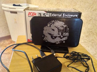 Лот: 7331559. Фото: 1. Корпус для HDD 3,5" SATA AgeStar... Корзины, шасси