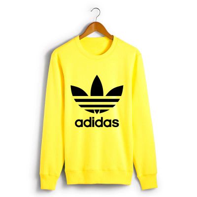Лот: 3251439. Фото: 1. Кофточка Adidas желтая. Свитеры, толстовки, худи
