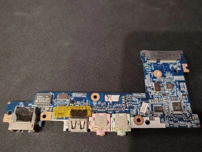 Лот: 15344622. Фото: 1. Доп плата с разъемами AUDIO, Ethernet... Платы расширения, контроллеры, доп. порты