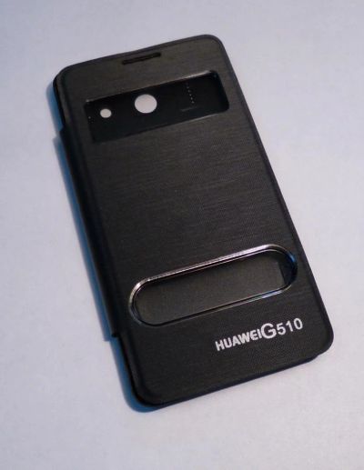 Лот: 4704185. Фото: 1. Чехол-обложка с окошком для Huawei... Чехлы, бамперы