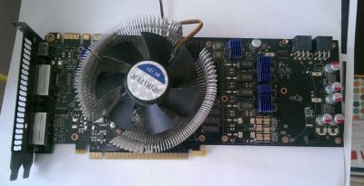 Лот: 5479453. Фото: 1. Видеокарта GeForce GTX570 с рубля. Видеокарты