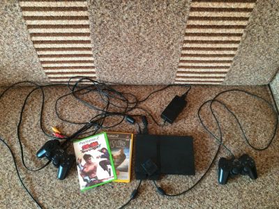 Лот: 5122674. Фото: 1. Sone Playstation 2/ Прошитая... Игровые приставки, консоли