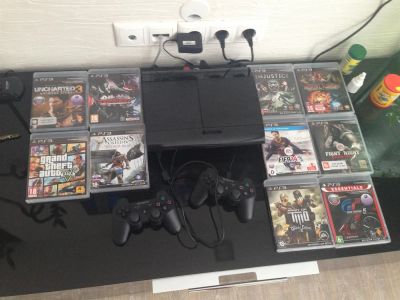 Лот: 3920027. Фото: 1. Sony PlayStation 3 500Gb. Аксессуары для игровых приставок, консолей, геймпады
