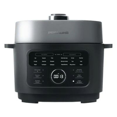 Лот: 25589797. Фото: 1. Мультиварка Redmond MP-112, серая. Кухонная