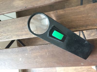 Лот: 11861397. Фото: 1. Лупа с фонариком. Лупы увеличительные