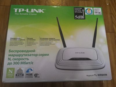 Лот: 7570313. Фото: 1. Роутер TP-link TL-wr841N. Маршрутизаторы (роутеры)