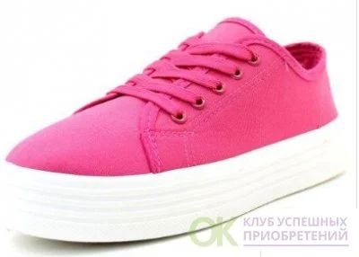 Лот: 11258949. Фото: 1. Кеды розовые новые. Кеды, кроссовки, слипоны