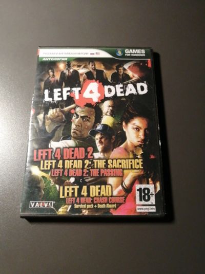 Лот: 17368179. Фото: 1. Диск с игрой Left 4 Dead. Игры для консолей