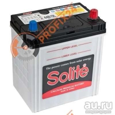 Лот: 13288833. Фото: 1. Аккумулятор SOLITE SUPER 44B19... Аккумуляторы