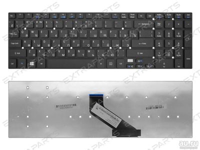 Лот: 15961719. Фото: 1. Клавиатура Acer Aspire 5755G черная... Клавиатуры для ноутбуков