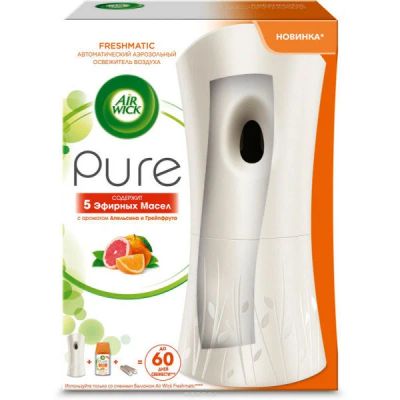 Лот: 14495665. Фото: 1. Airwick АВТ комплект 250мл PURE... Бытовая химия