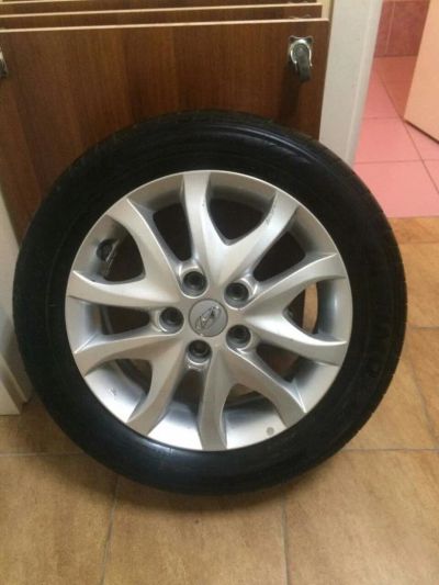 Лот: 9181293. Фото: 1. Литье Hyundai i30 R16 (16"x6J... Шины на дисках