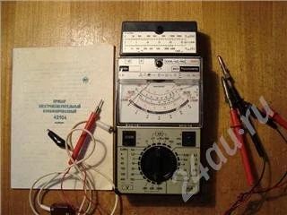 Лот: 228276. Фото: 1. Мультиметр Ц43104 в хорошем состоянии. Контрольно-измерительное оборудование