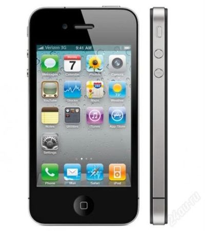 Лот: 893807. Фото: 1. iphone 4. новый, официальный... Смартфоны