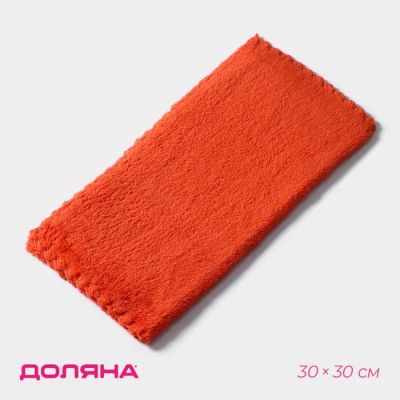 Лот: 25617524. Фото: 1. Салфетка для уборки Доляна, микрофибра... Щётки, тряпки, скребки для автомобиля