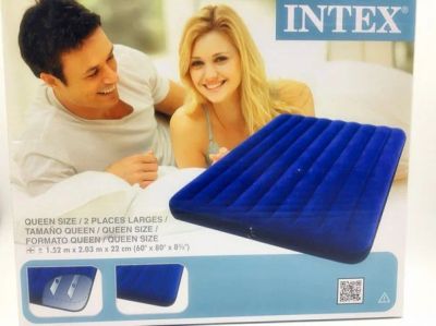 Лот: 5793389. Фото: 1. Надувные матрасы INTEX №68759... Спальные мешки, надувные кровати, коврики туристические