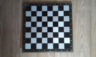 Лот: 7963595. Фото: 1. Подарочная шахматная доска. Шахматы, шашки, нарды