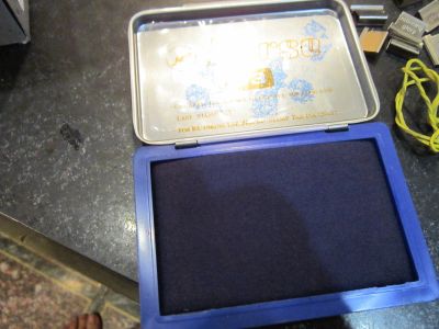Лот: 16941151. Фото: 1. штемпельная подушка, б/у. Печати, штампы, оснастки