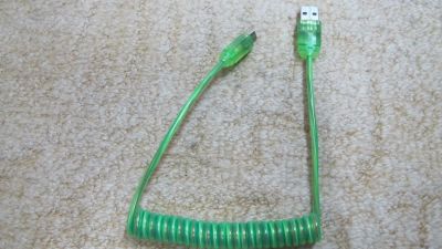 Лот: 4918200. Фото: 1. светящийся USB-microUSB провод... Зарядные устройства, блоки питания, адаптеры сетевые для смартфонов