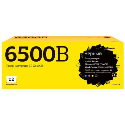 Лот: 24443613. Фото: 1. Тонер-картридж T2 TC-X6500B/Xerox... Картриджи, расходные материалы