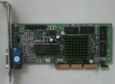 Лот: 2217523. Фото: 1. Видеокарта AGP 32 MB Nvidia Geforce... Видеокарты
