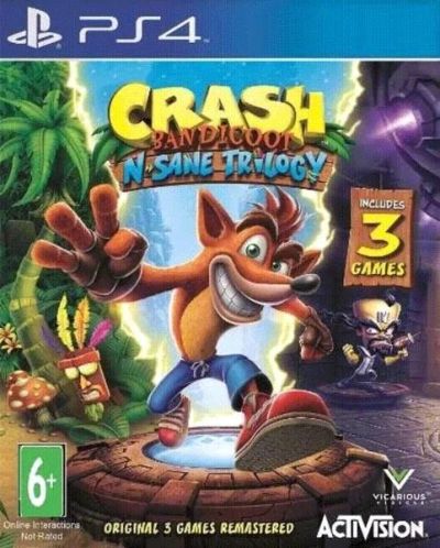 Лот: 13634133. Фото: 1. Crash Bandicoot N. Sane Trilogy... Игры для консолей