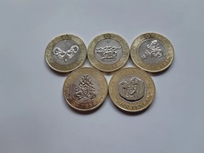 Лот: 19944381. Фото: 1. Казахстан 100 тенге 2022 (2023... Наборы монет