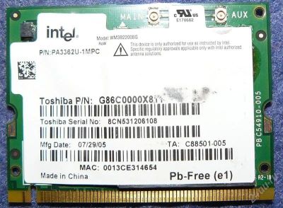 Лот: 1714689. Фото: 1. Wi-Fi miniPCI Intel. WiFi, Bluetooth адаптеры