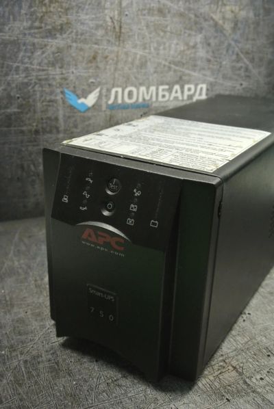 Лот: 16270905. Фото: 1. APC Smart-UPS 750VA ибп источник... ИБП, аккумуляторы для ИБП
