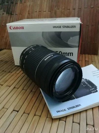 Лот: 9201263. Фото: 1. Canon ef-s 55-250 f/4 - 5,6 IS... Объективы
