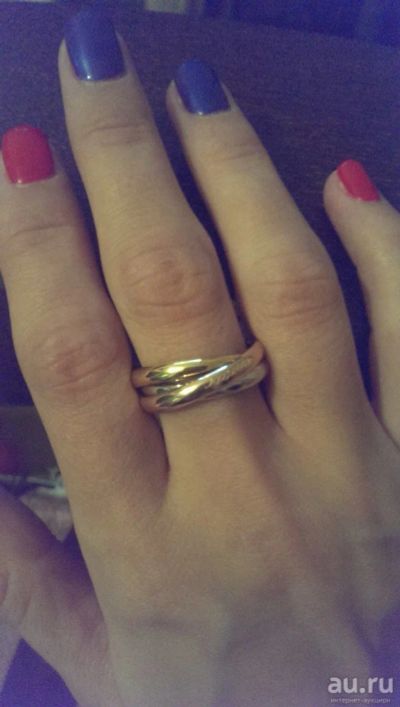 Лот: 8884725. Фото: 1. Кольцо Cartier (реплика), новое... Кольца, перстни