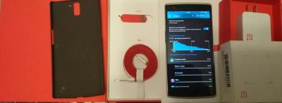 Лот: 6554074. Фото: 1. OnePlus One 64GB Black (Oбмен... Смартфоны