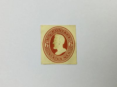 Лот: 23963787. Фото: 1. Вырезка с конверта. Авраам Линкольн... Марки