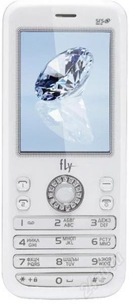 Лот: 1403147. Фото: 1. Мобильный телефон Fly MC180 Swarovski... Кнопочные мобильные телефоны