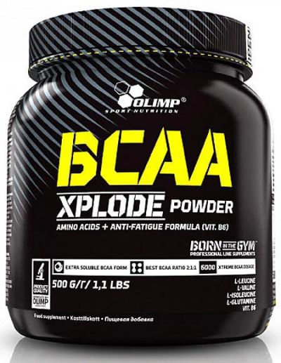 Лот: 18820128. Фото: 1. Olimp BCAA 2:1:1 Xplode 500 гр... Спортивное питание, витамины