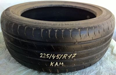 Лот: 13706309. Фото: 1. Шины 225/45 R17 225/45/17 Continental... Шины