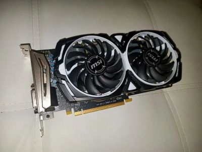 Лот: 17903602. Фото: 1. Видеокарта MSI AMD Radeon RX 570... Видеокарты