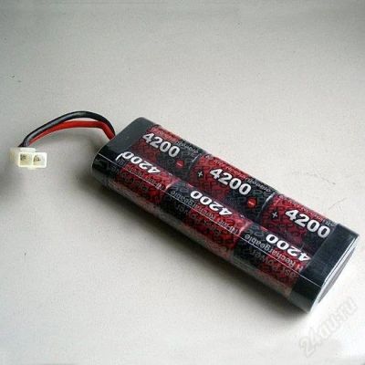Лот: 1194834. Фото: 1. Аккумулятор NI-MH 4200mAh 7.2V. Автомоделизм