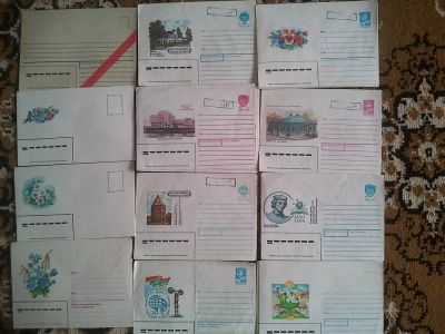 Лот: 8775654. Фото: 1. конверты ссср. Открытки, конверты
