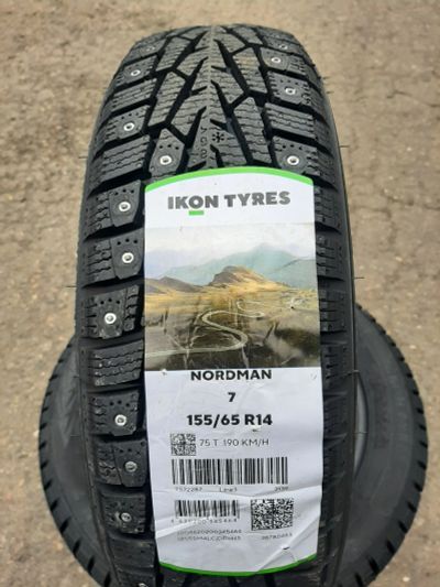 Лот: 24383734. Фото: 1. 155/65 R14 75T Nordman 7 Новые... Шины