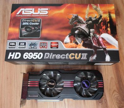 Лот: 10229615. Фото: 1. ASUS HD 6950. Видеокарты
