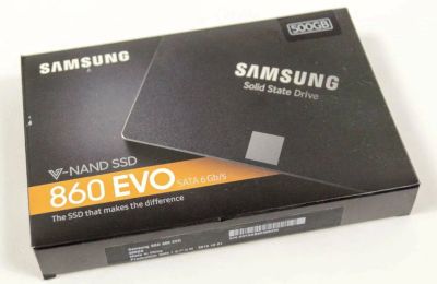 Лот: 18850260. Фото: 1. SSD накопитель Samsung 860 EVO... SSD-накопители