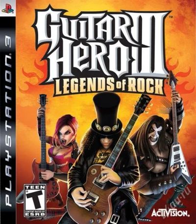 Лот: 1094625. Фото: 1. Guitar Hero 3 Legends of Rock... Игры для консолей