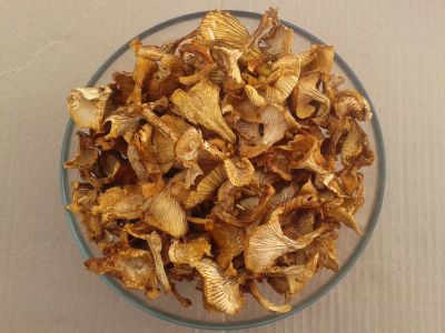 Лот: 23320891. Фото: 1. Лисички сушёные 2024. Грибы